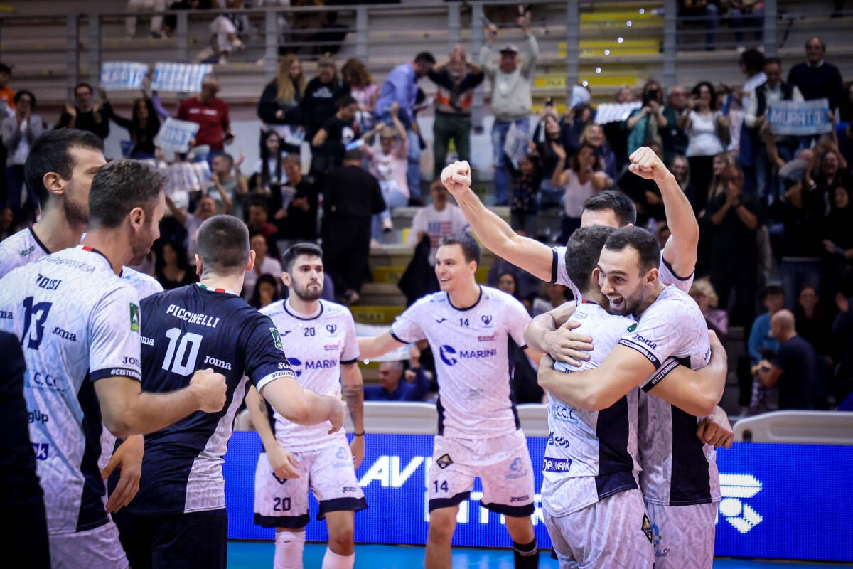  Il Cisterna Volley supera l’Allianz Milano in tre set - 