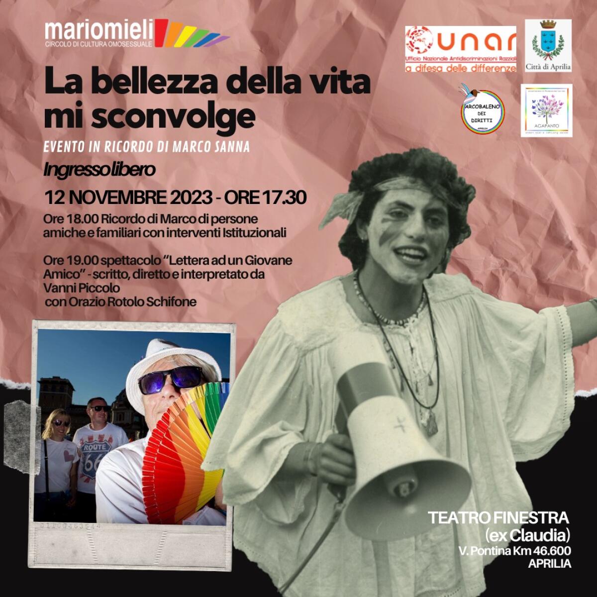 "La bellezza della vita mi sconvolge", ad Aprilia si ricorda la figura di Marco Sanna - 