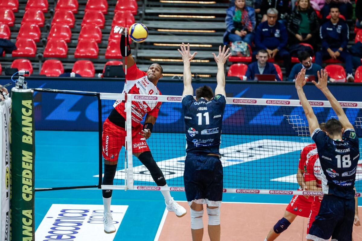 Volley di Superlega: il Cisterna Volley si ferma a Piacenza 3-1 e resta a cinque punti in classifica. - 