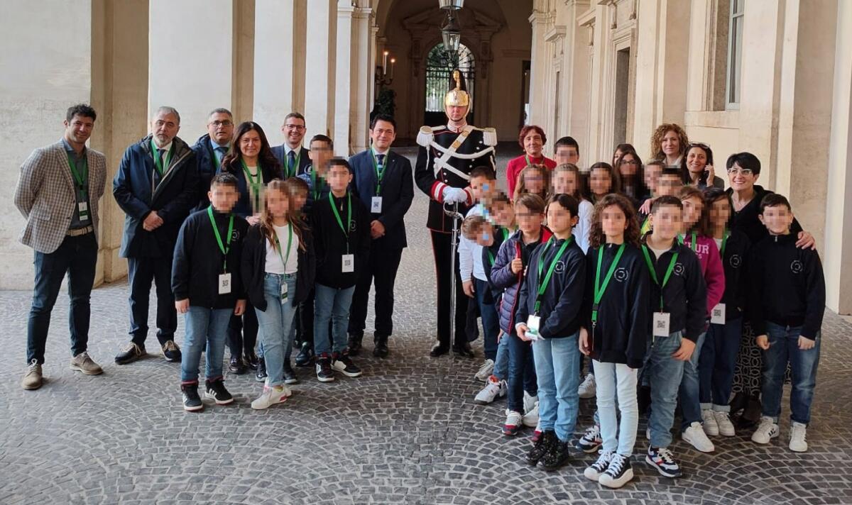 Gli alunni di Sermoneta Scalo in visita al Quirinale - 