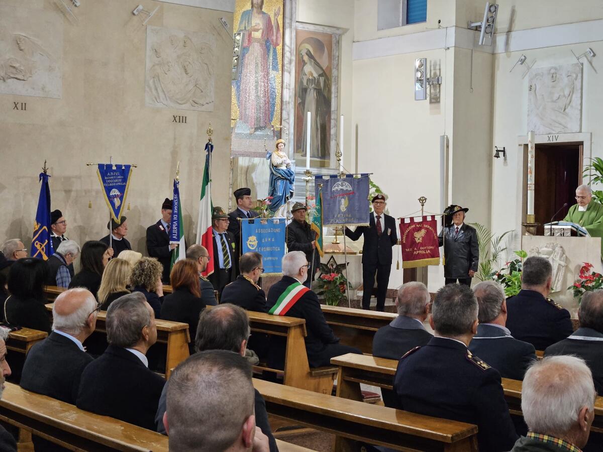 Ad Aprilia celebrata la Giornata dell’Unità Nazionale e delle Forze Armate - 