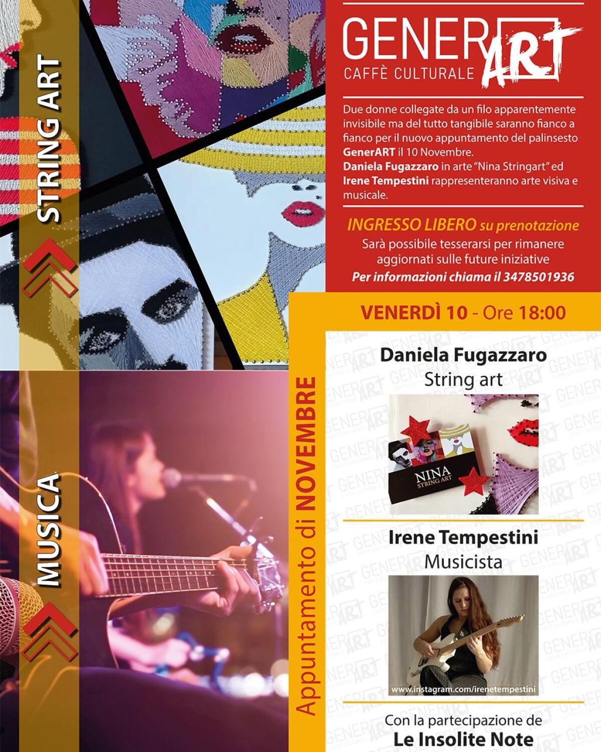 “GenerART”: nuovo appuntamento socio culturale questo venerdì all’agenzia Generali di via Verdi ad Aprilia. - 