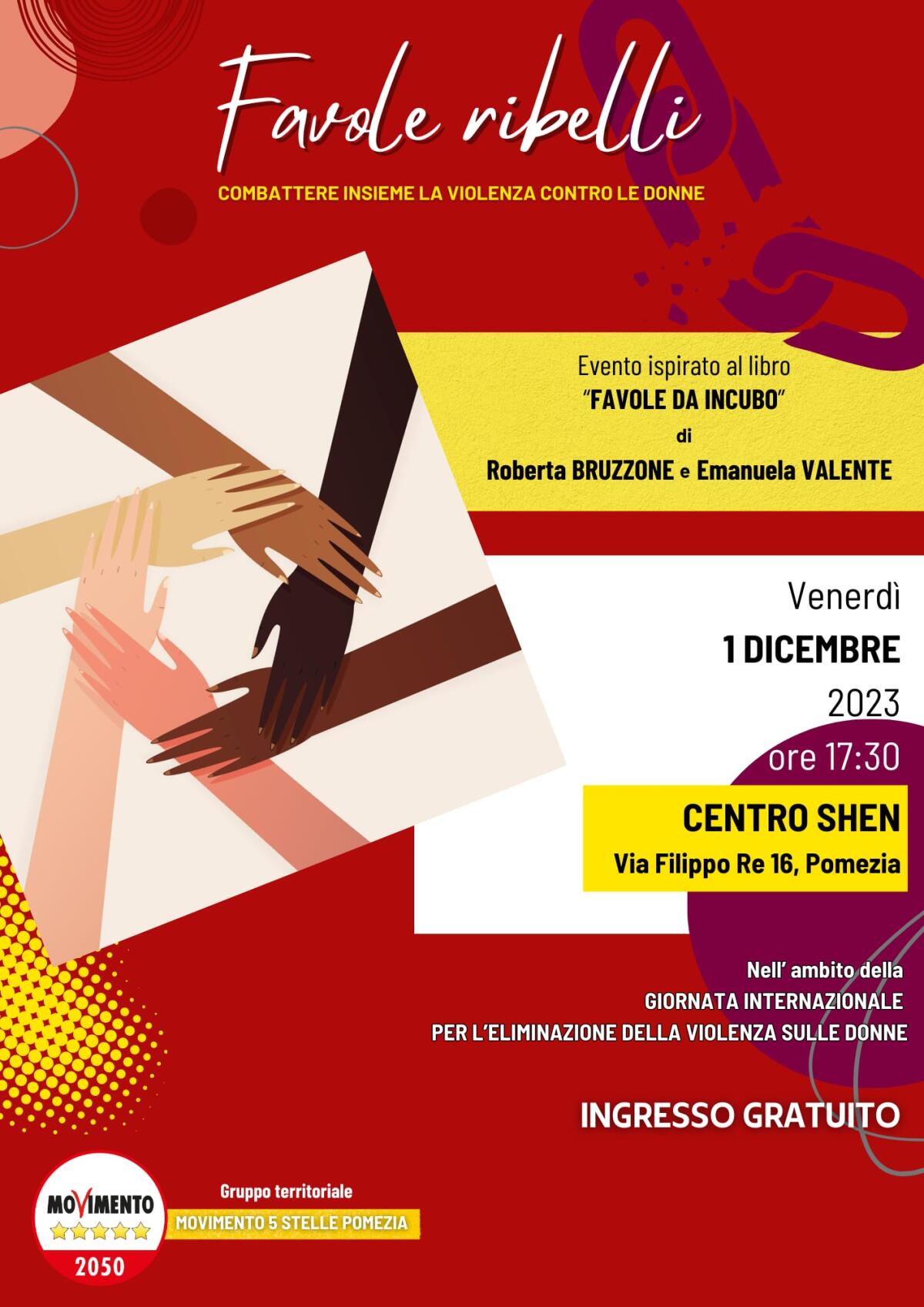 Favole ribelli a Pomezia per combattere insieme la violenza contro le donne - 
