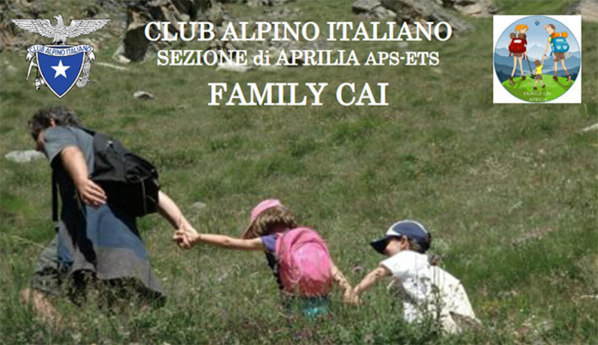 “Family Cai”: la sezione di Aprilia avvicina i più piccoli all’escursionismo. La prima iniziativa questo sabato. - 