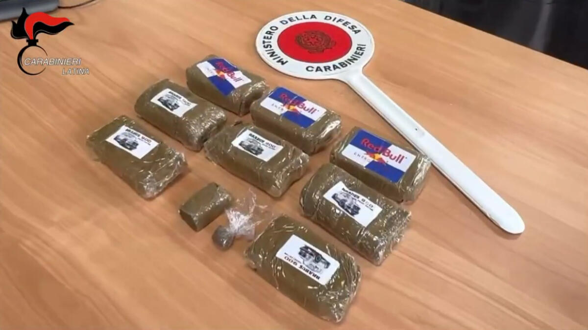 Blitz antidroga a Terracina: in arresto 46enne. Sequestrati 800 grammi di hashish VIDEO - 