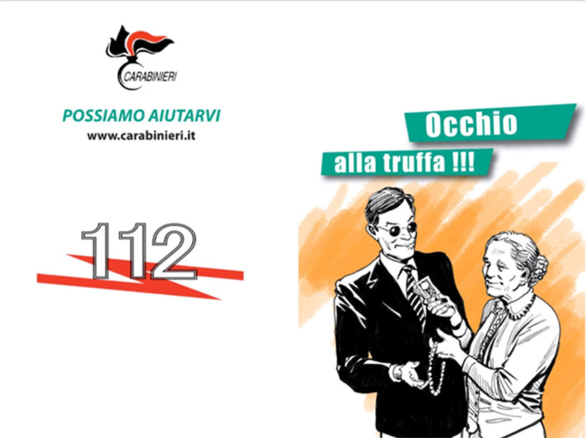 Truffe agli anziane: al via gli incontri dei Carabinieri nelle parrocchie e nei centri ricreativi della provincia di Latina. - 
