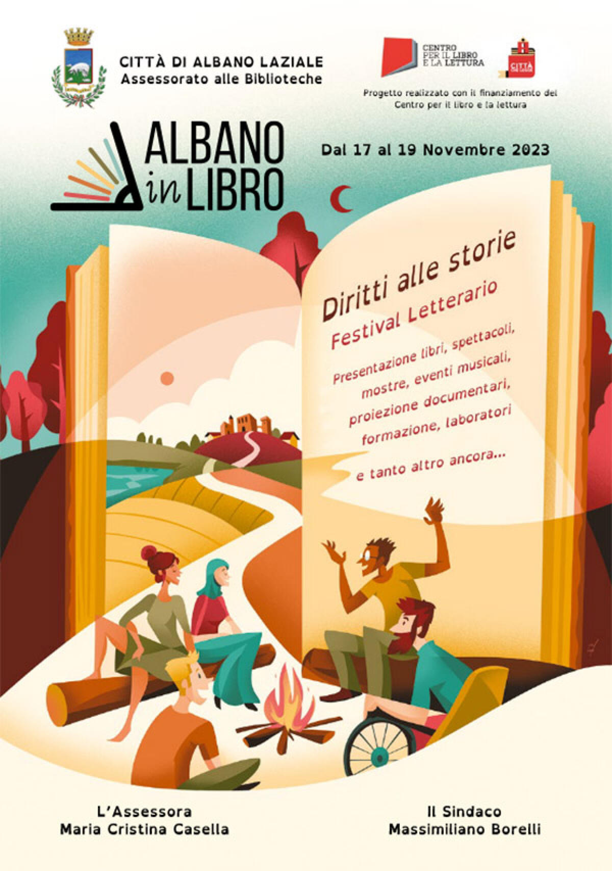 Al via la II Edizione del Festival Letterario “Albano In Libro: Diritti alle storie”. - 
