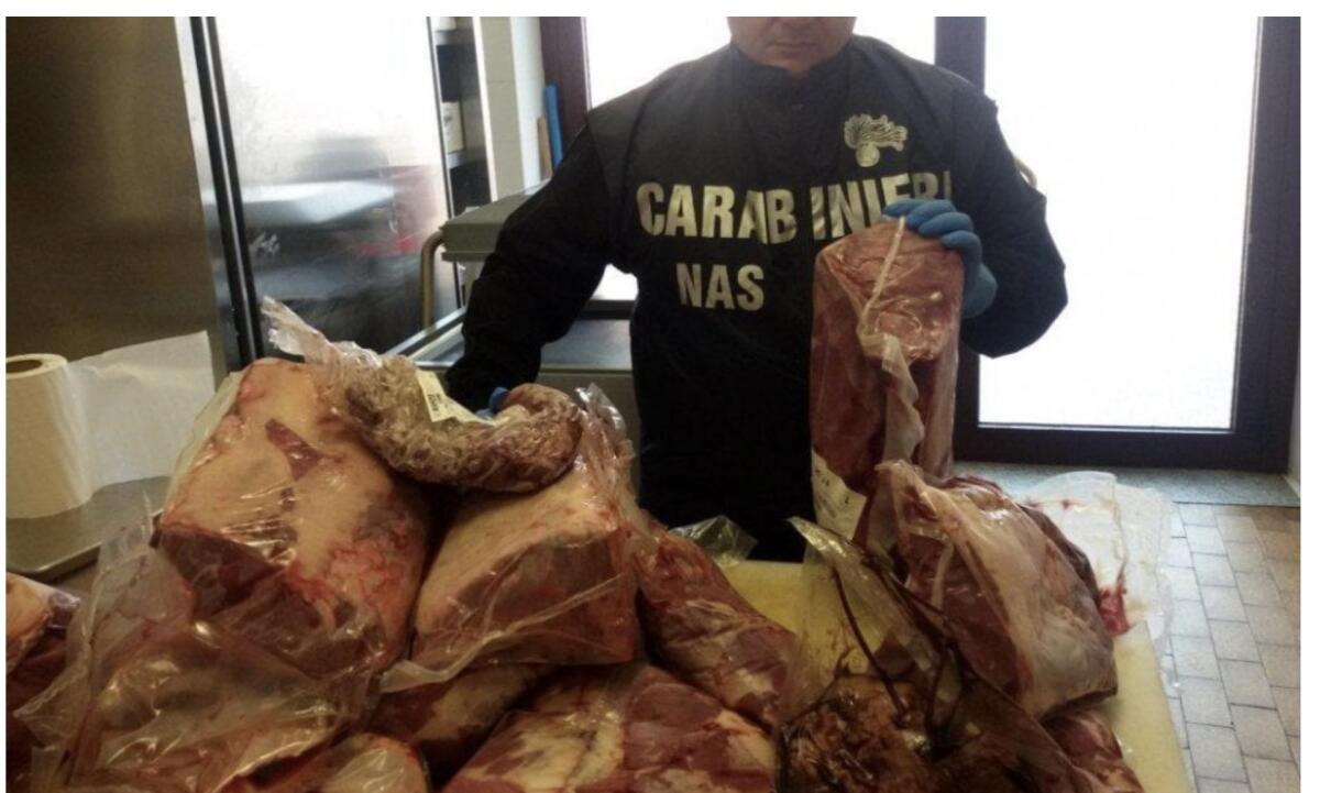 Carne e pesce senza tracciabilità nei ristoranti: i controlli dei carabinieri del NAS - 