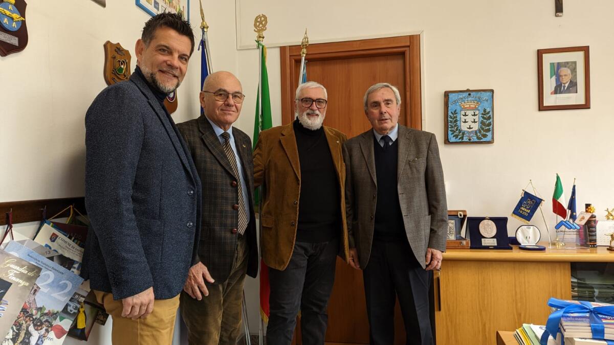 Il sindaco di Aprilia incontra il Presidente regionale del Coni Lazio Riccardo Viola - 