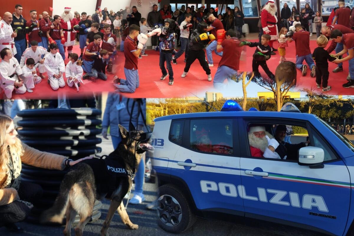 Celebrazione Natalizia: Una Giornata Magica all'Istituto della Polizia di Nettuno - 