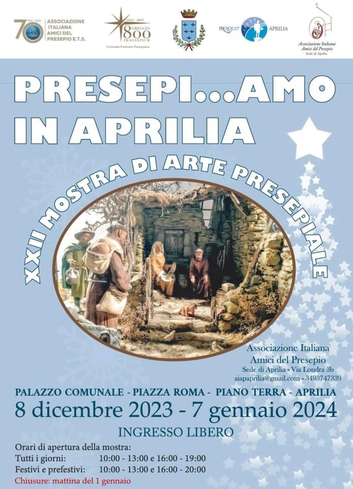 Al via la mostra Presepi… Amo in Aprilia! - 