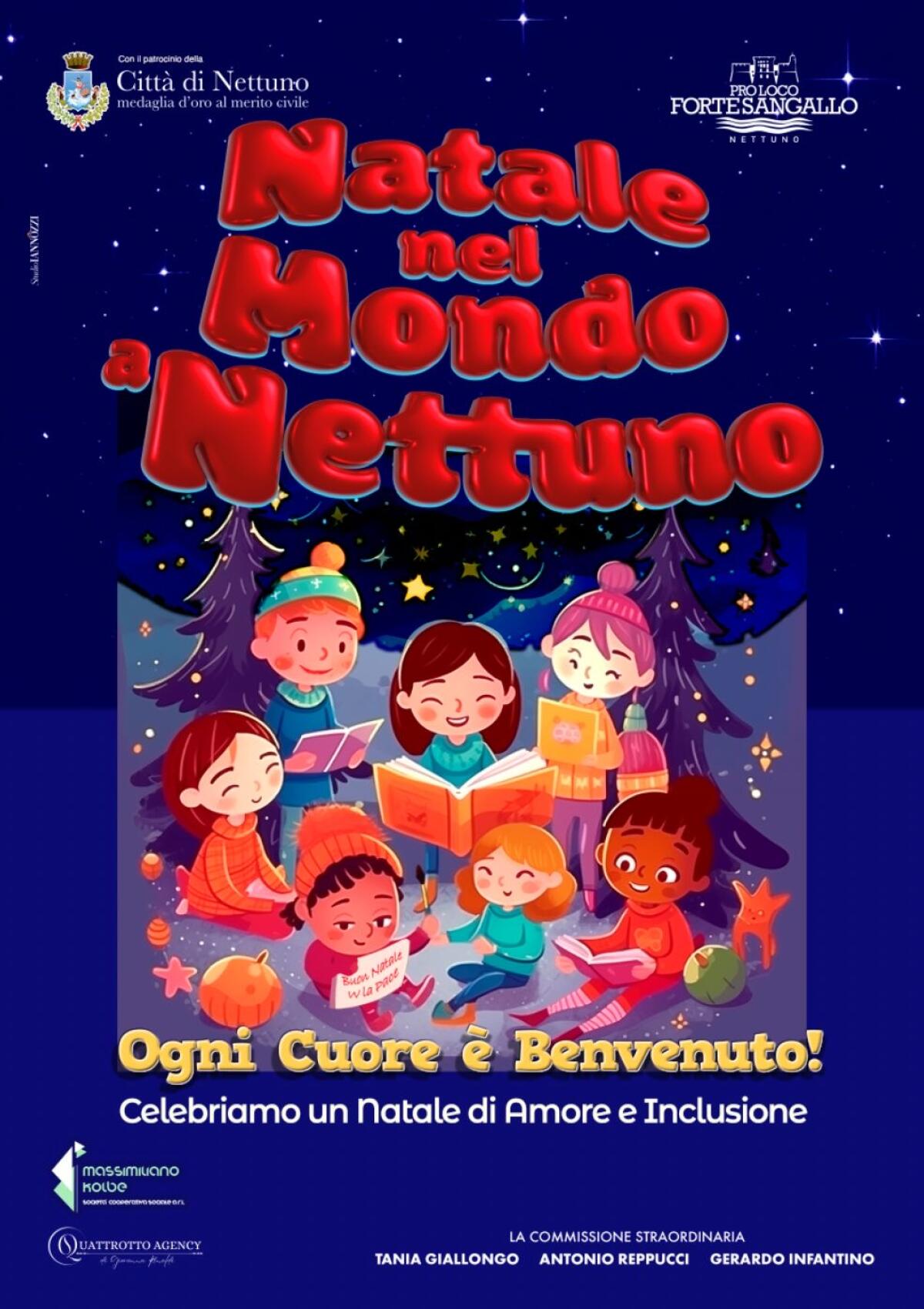 Nettuno si prepara a festeggiare “Il Natale nel Mondo”. - 