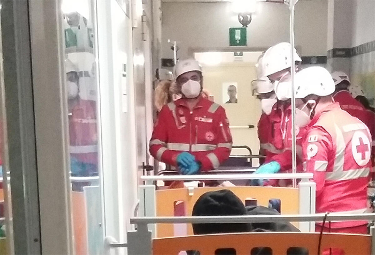 Prove di evacuazione antincendio nelle strutture sanitarie di Velletri, Anzio, Nettuno, Frascati e Marino. - 