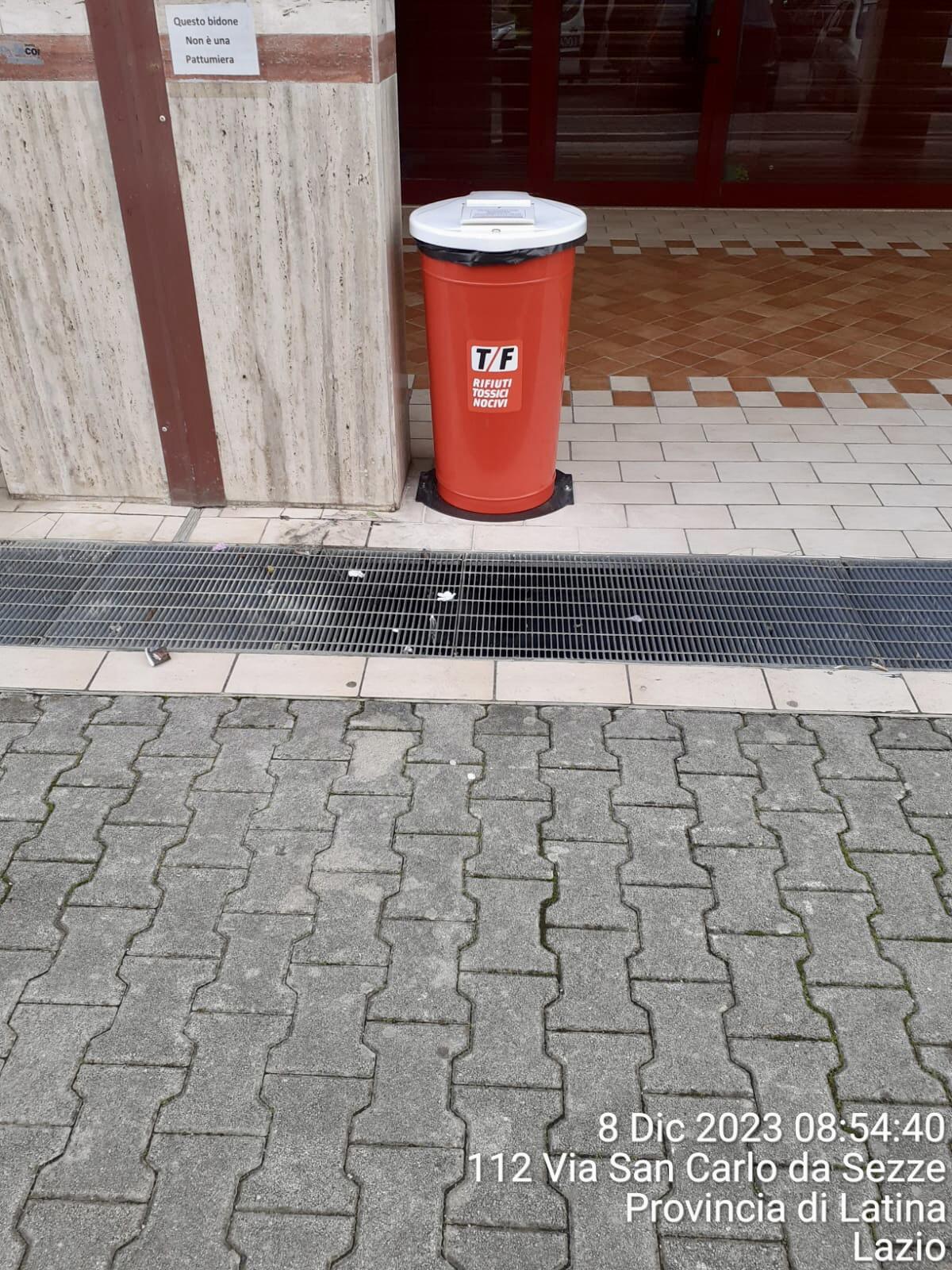 Al via la sostituzione di oltre duecento cestini presenti a Latina - 