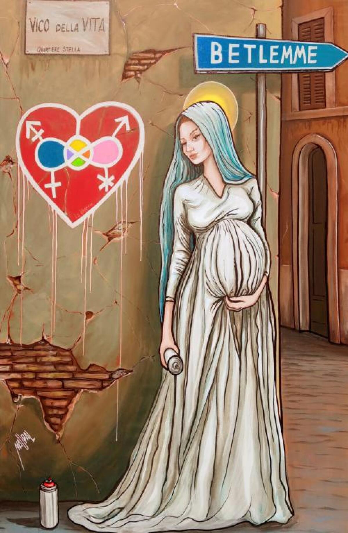 La "Natività" secondo 8 grandi della street art italiana, la mostra a Roma - 