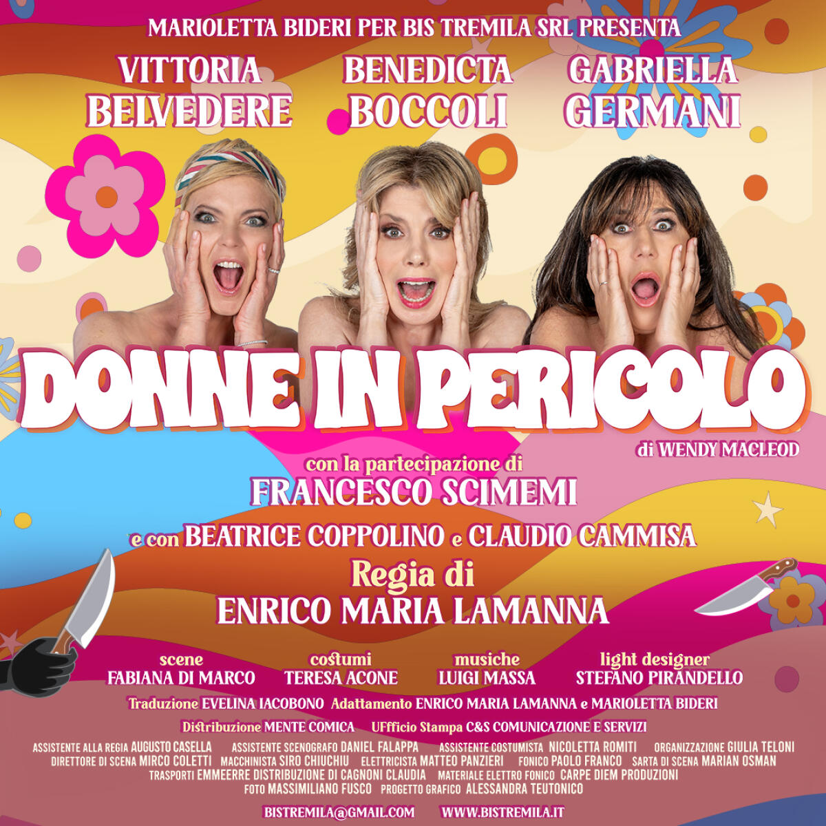 “Donne In Pericolo”: questo venerdì sul palco del Teatro Europa di Aprilia Vittoria Belvedere, Benedicta Boccoli e… - 
