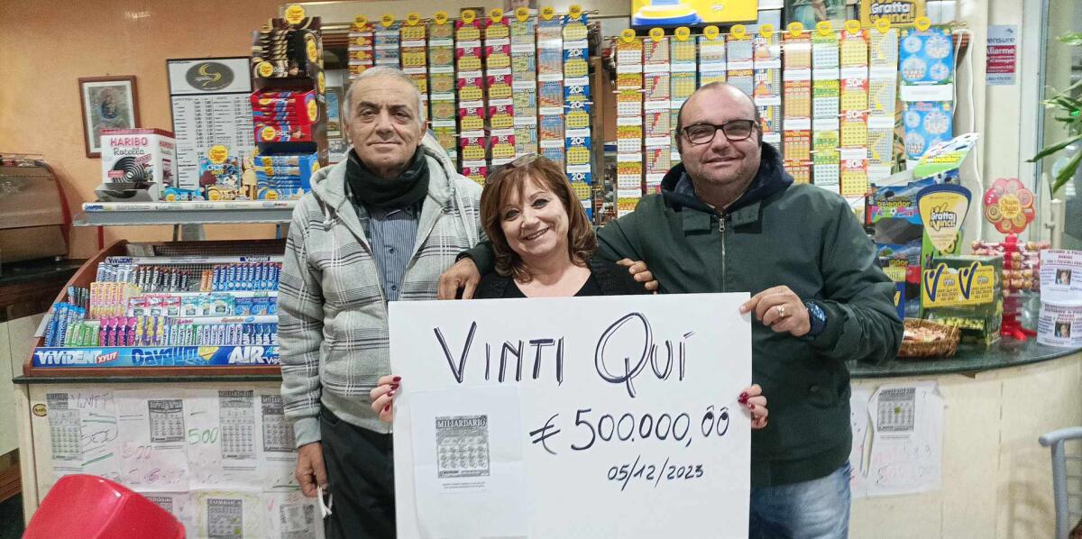 AD APRILIA VINTI 500MILA EURO CON UN GRATTA E VINCI, festeggia un disoccupato - 