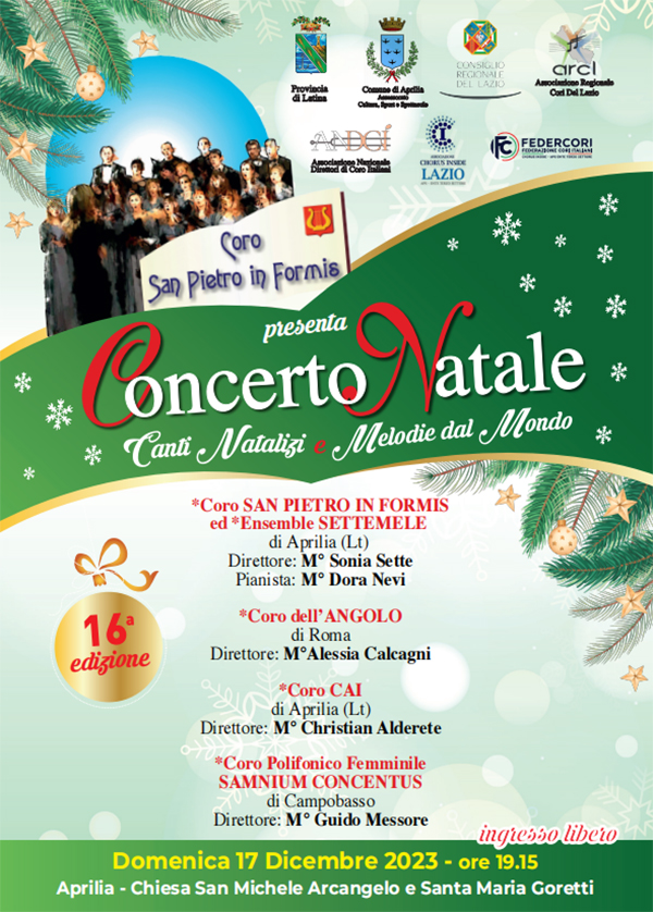 la locandina dell'evento