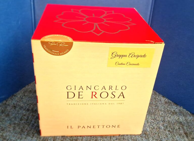 il Panettone della Pasticceria "Giancarlo De Rosa" arrivato in terza posizione