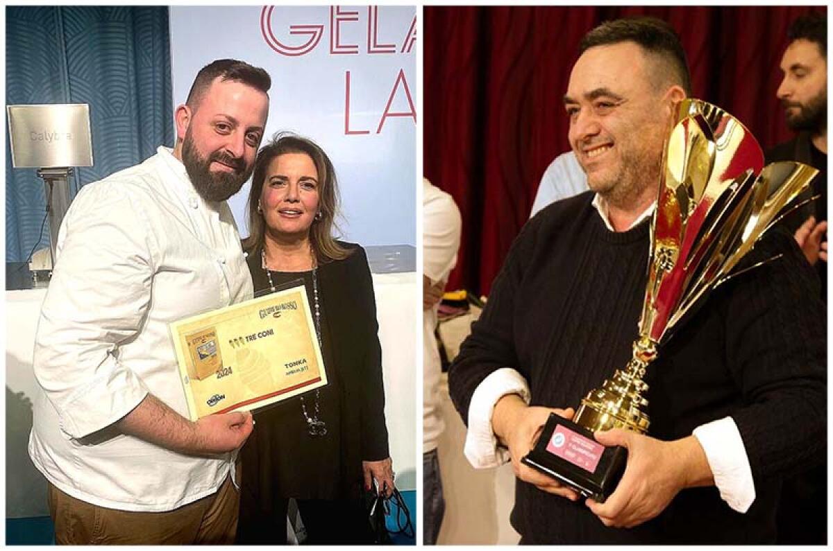 Il “marchio” Aprilia vola alto al Sigep24 di Rimini:  Tre Coni nella guida Gambero Rosso per Valerio Esposito e titolo di Campione Italiano di tostatura per Emanuele Tomassi. - 