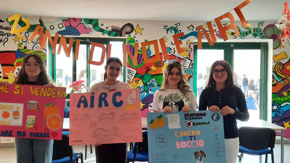 Settimana della ricerca contro il cancro, gli studenti di Sermoneta in prima linea con l'Airc - 