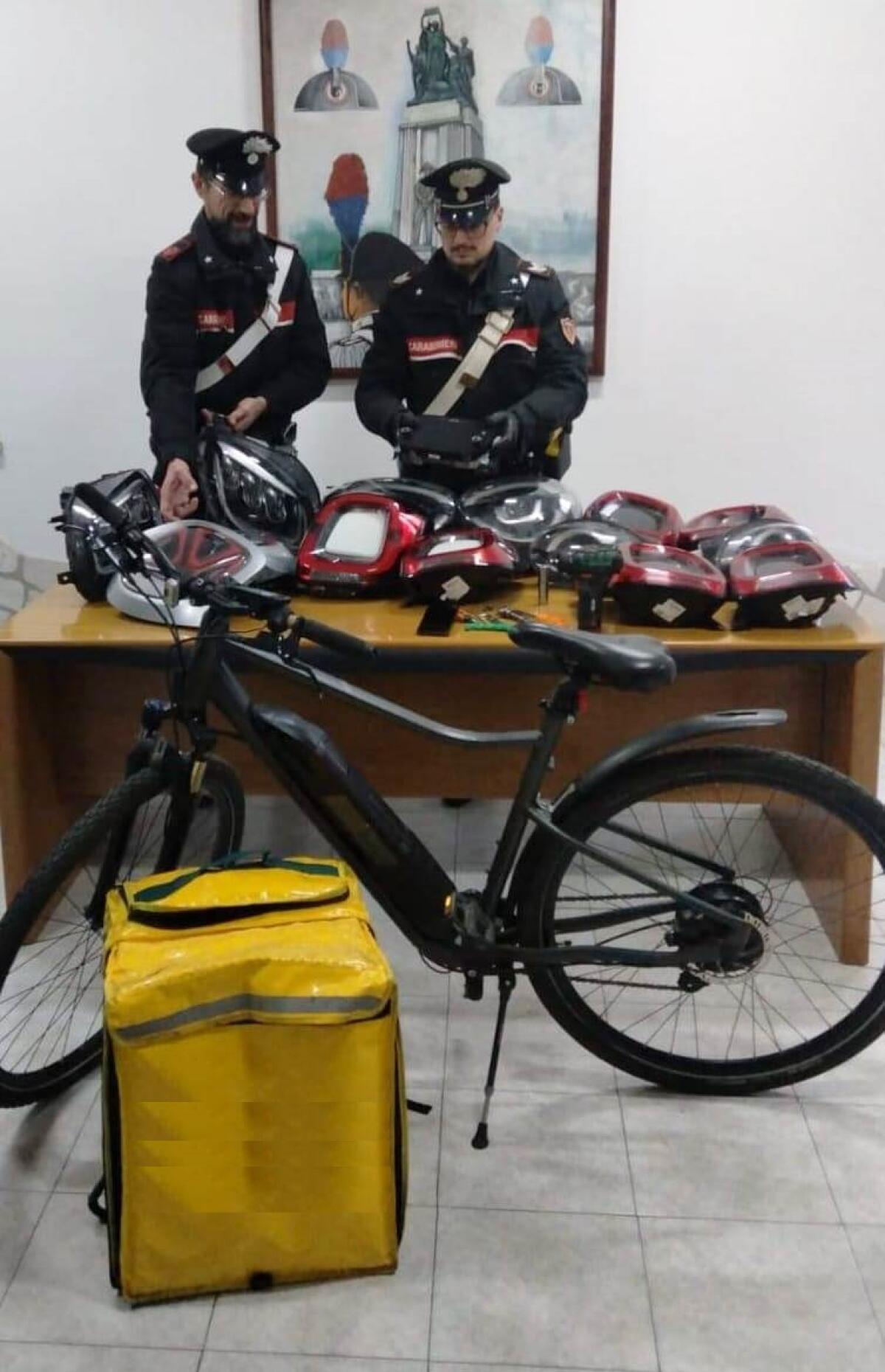 Vestito da rider, in piena notte, rubava i fari dalle auto in sosta. A Pomezia in manette un 38enne. - 