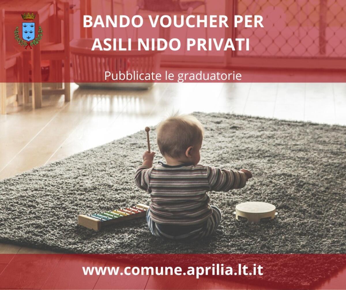 Voucher per l’asilo nido: il Comune di Aprilia approva le graduatorie provvisorie. - 