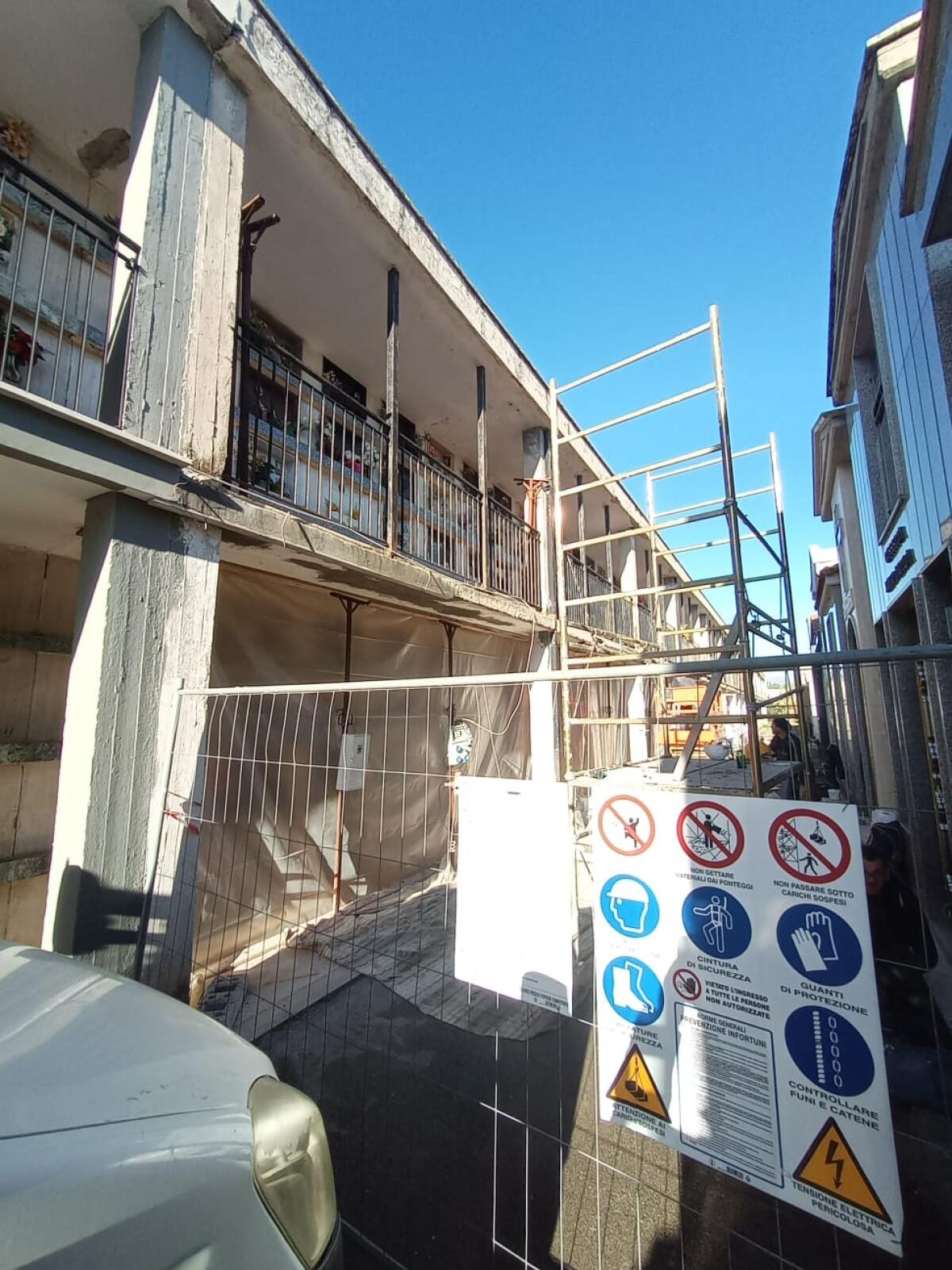 Nuovo lotto di lavori al cimitero comunale di Cisterna - 