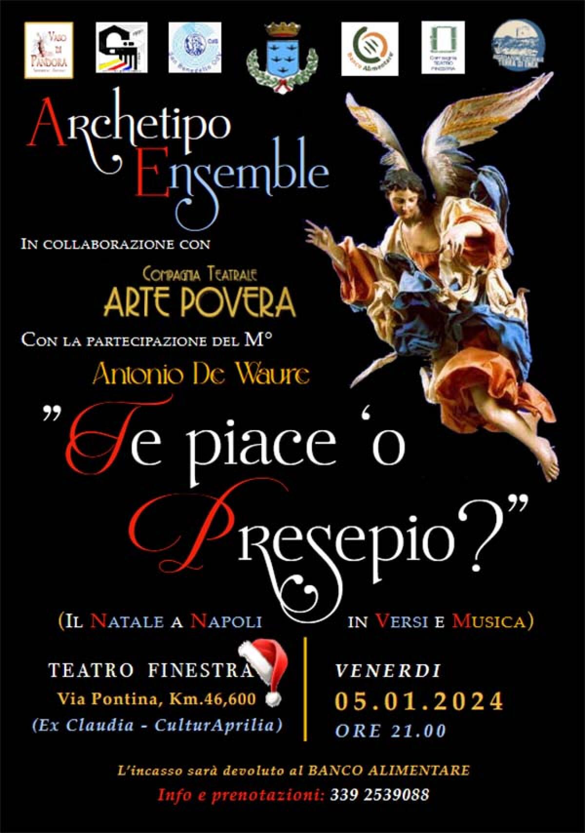 "Te piace ‘o Presepio?”: l’Archetipo Ensamble e la compagnia teatrale “Arte Povera” in scena al Teatro Finestra di Aprilia. - 