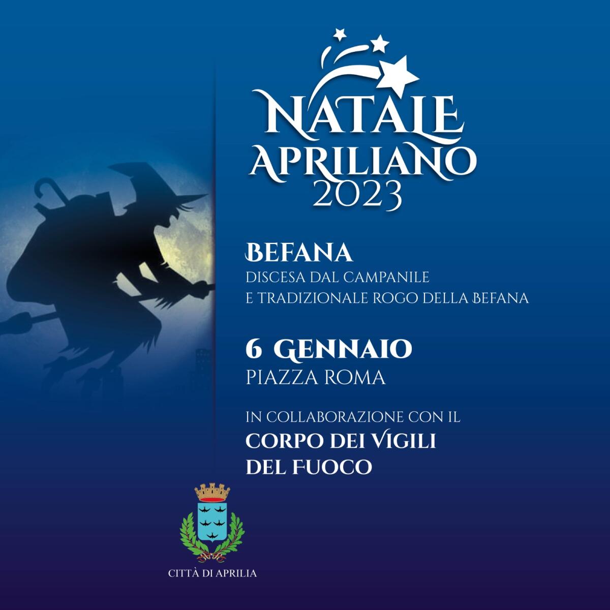 Questo sabato ad Aprilia la discesa della Befana dal campanile della chiesa di San Michele Arcangelo. - 