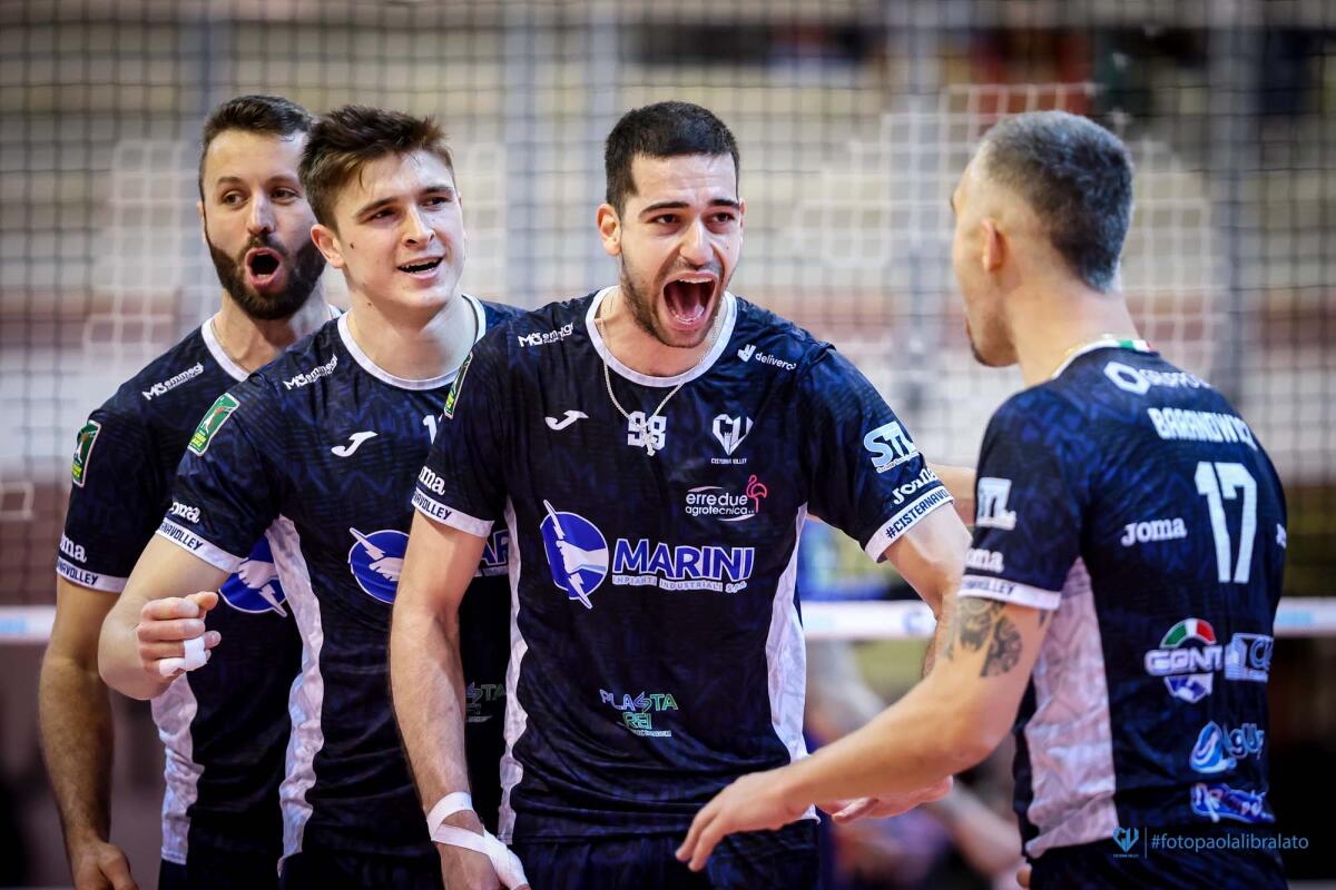 Pallavolo di Superlega: il Cisterna questa domenica in campo all’Allianz Cloud di Milano. - 