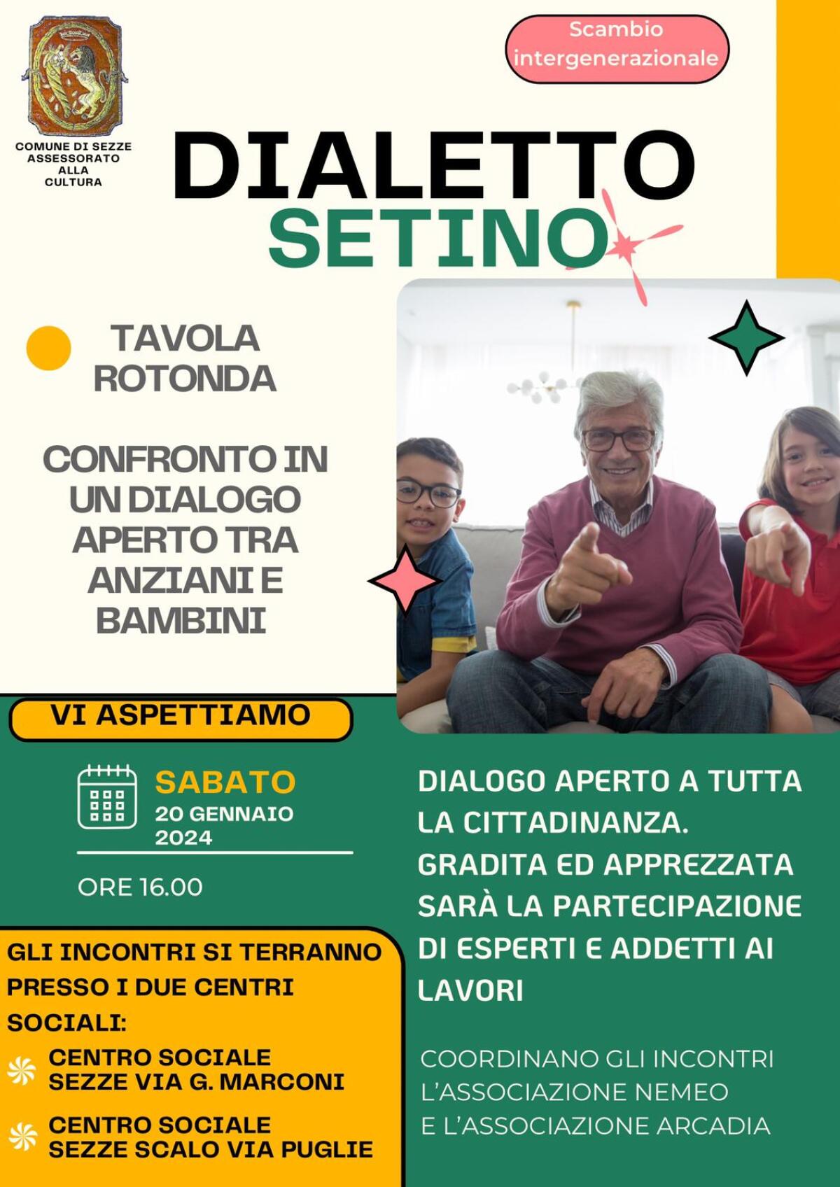 Giornata Nazionale del Dialetto: a Sezze due eventi per difendere e diffondere la tradizione. - 