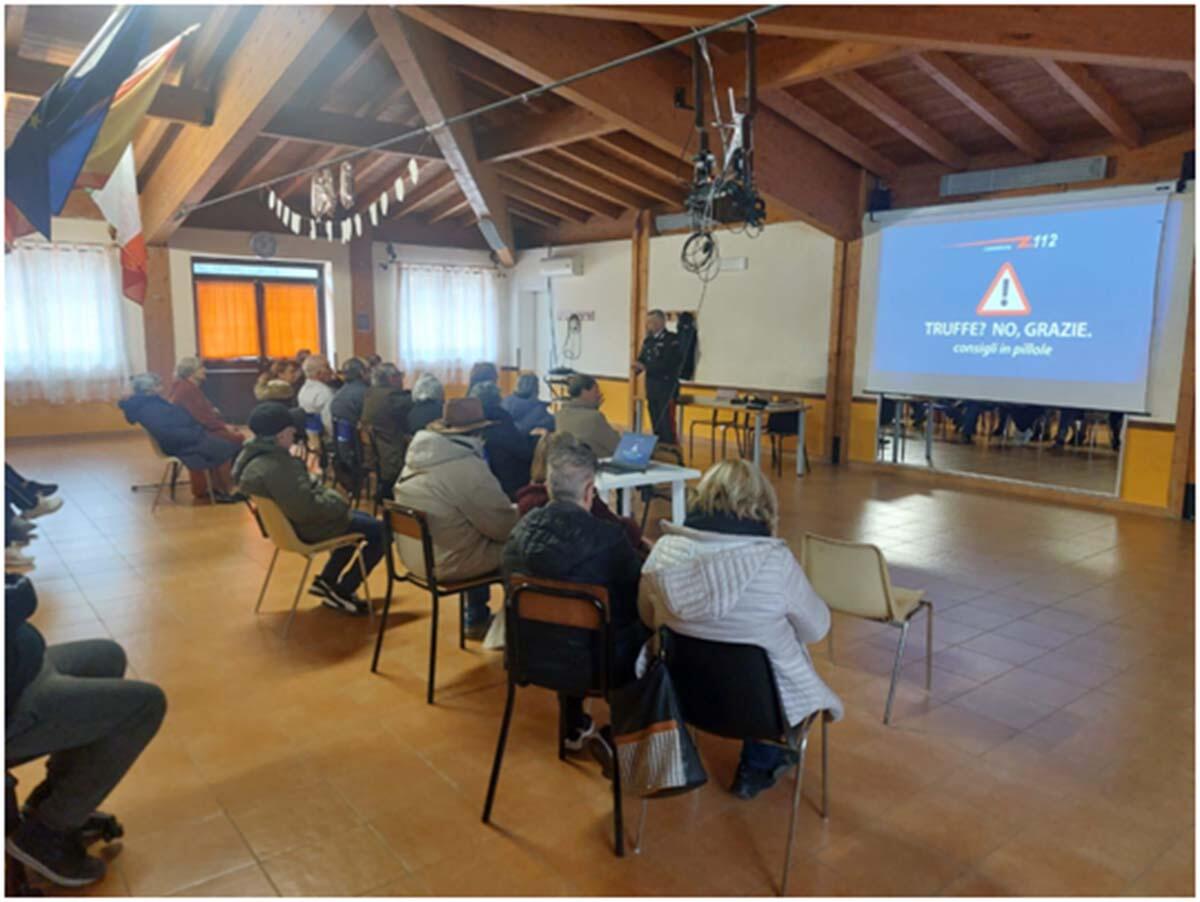 Truffe agli anziani, il confronto a Cori con i carabinieri - 