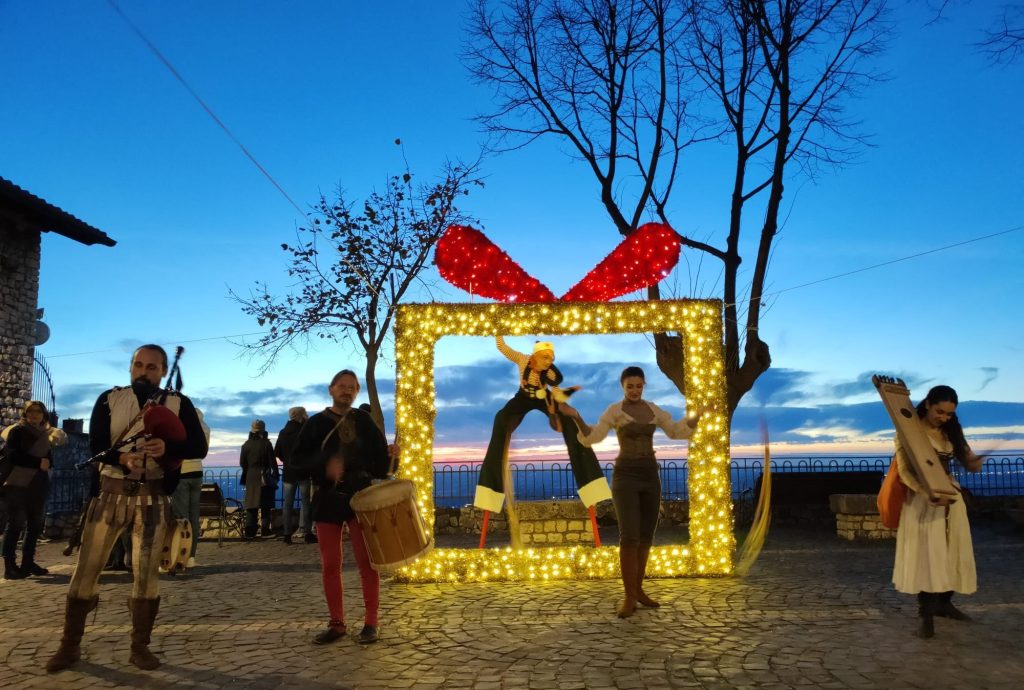 Sermoneta in questo periodo di feste natalizie