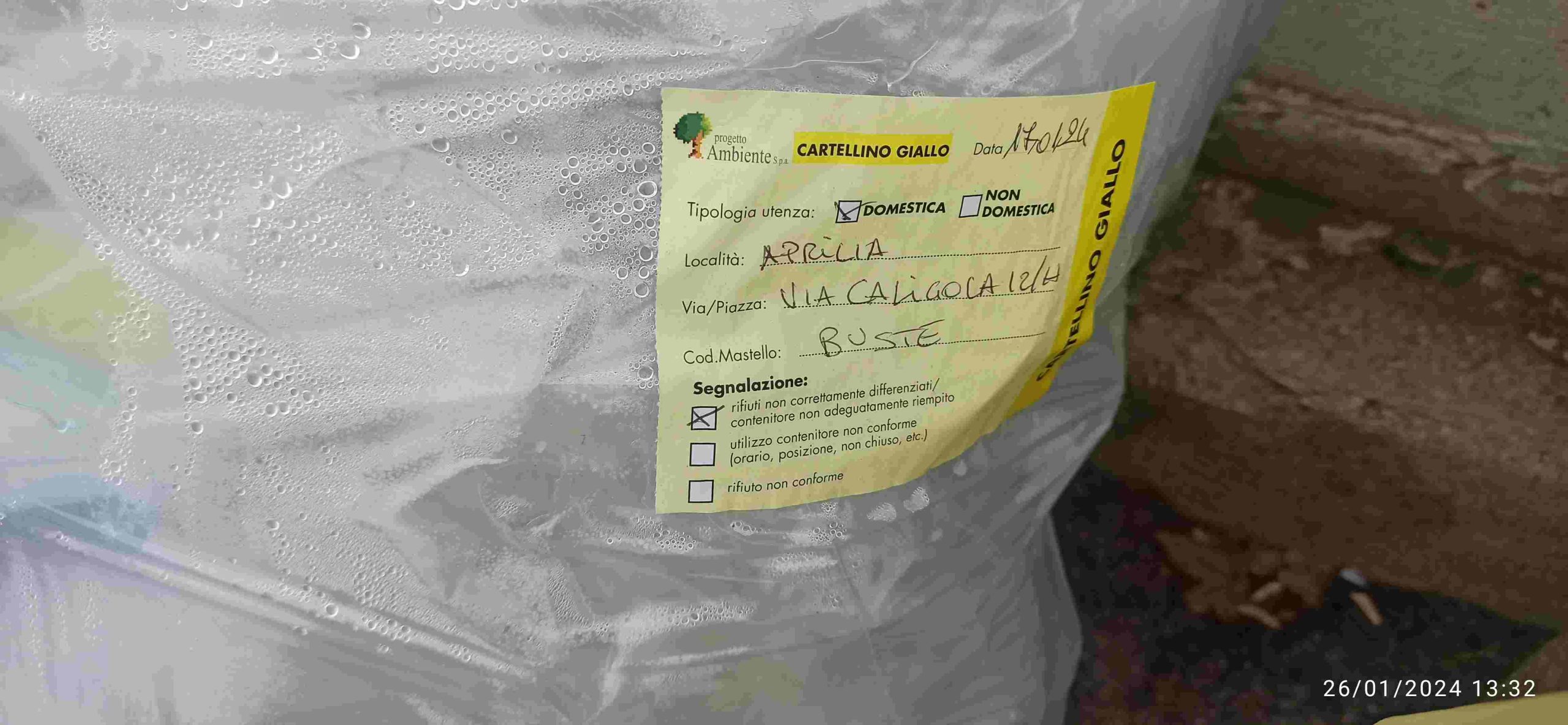 Via Caligola, ad Aprilia