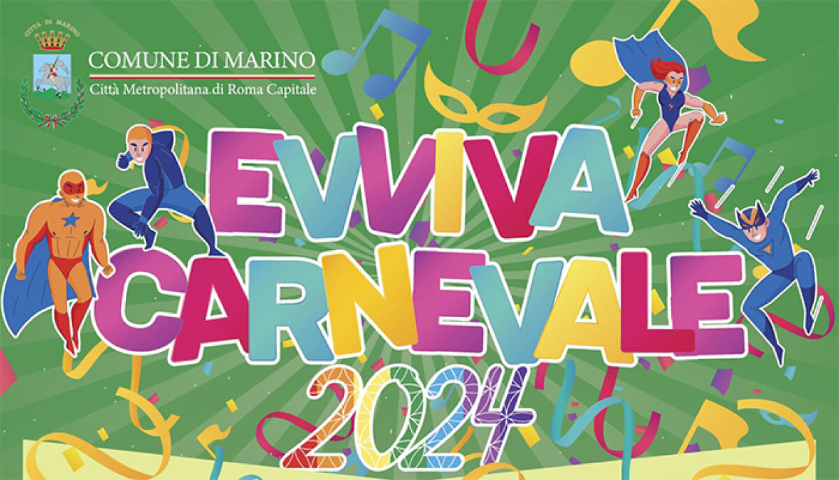 Anche a Marino si entra nel vivo dei festeggiamenti per il Carnevale. Il programma. - 