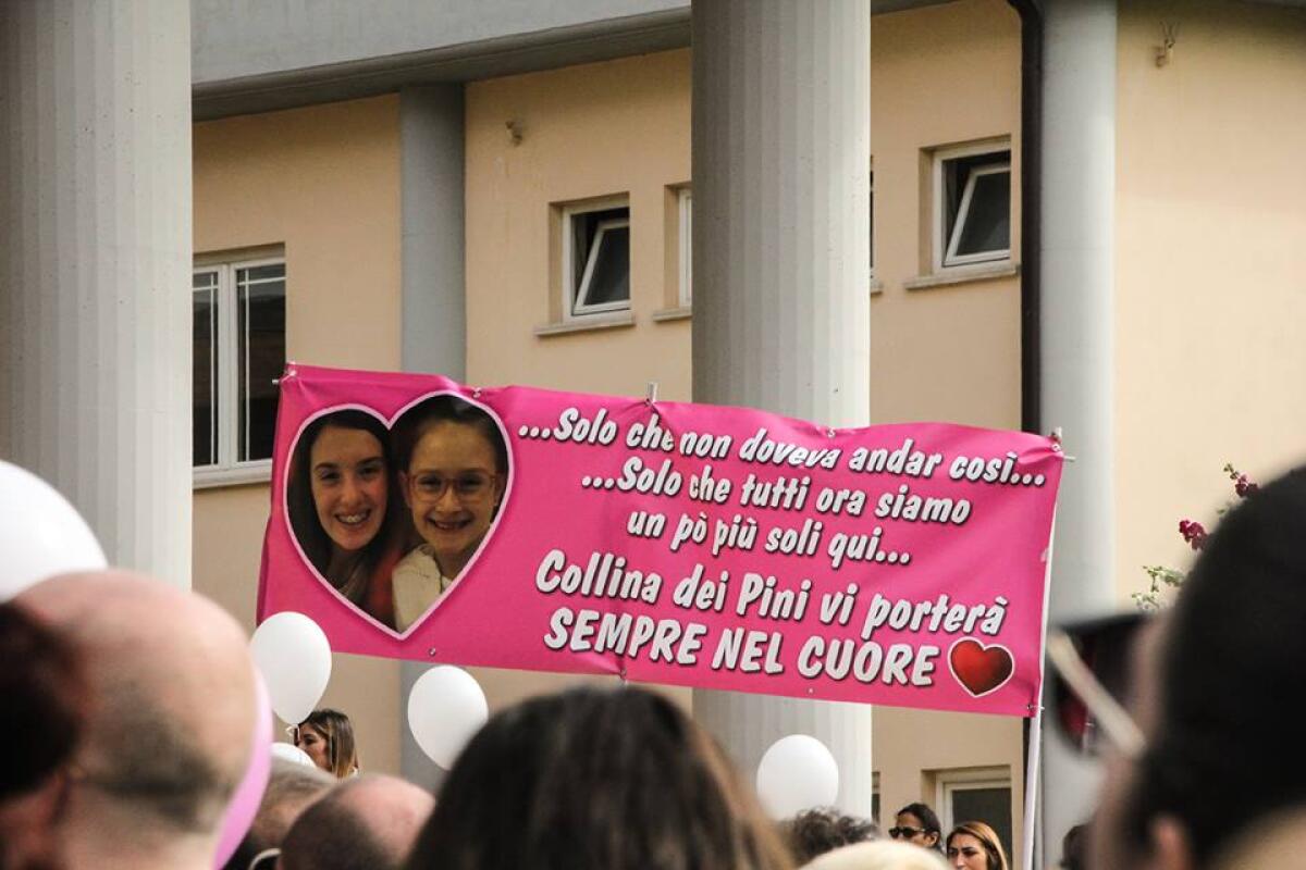 A Cisterna la memoria torna a sei anni fa, quando Luigi Capasso assassinò le figlie Alessia e Martina e tentò di uccidere la moglie. - 