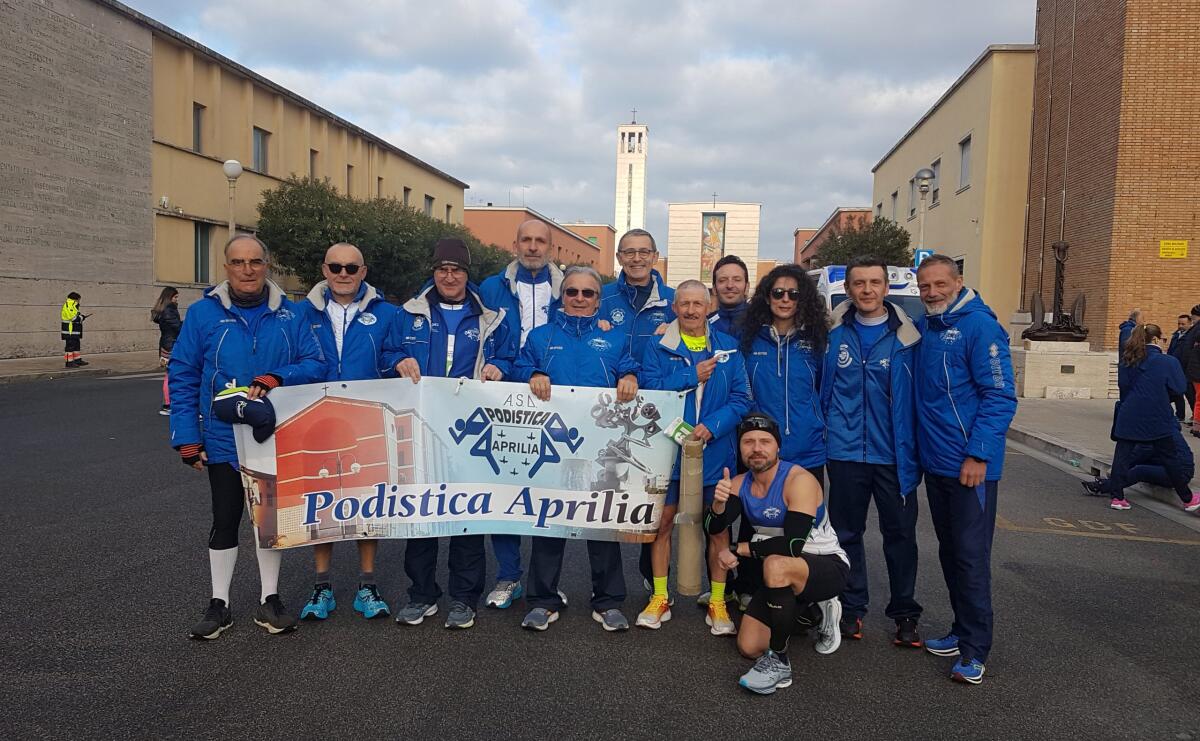 Maratona Maga Circe, Podistica Aprilia presente - 