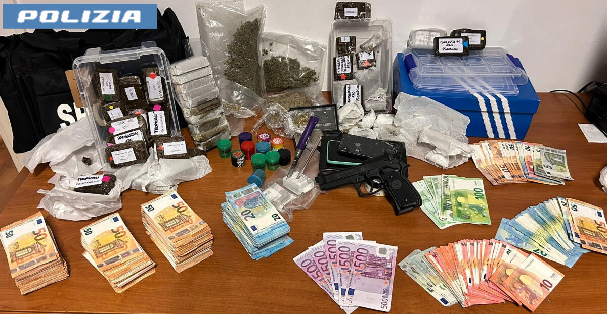 Duplice operazione antidroga della Questura di Roma: 4 arresti e 26 chili di stupefacente sotto sequestro. - 
