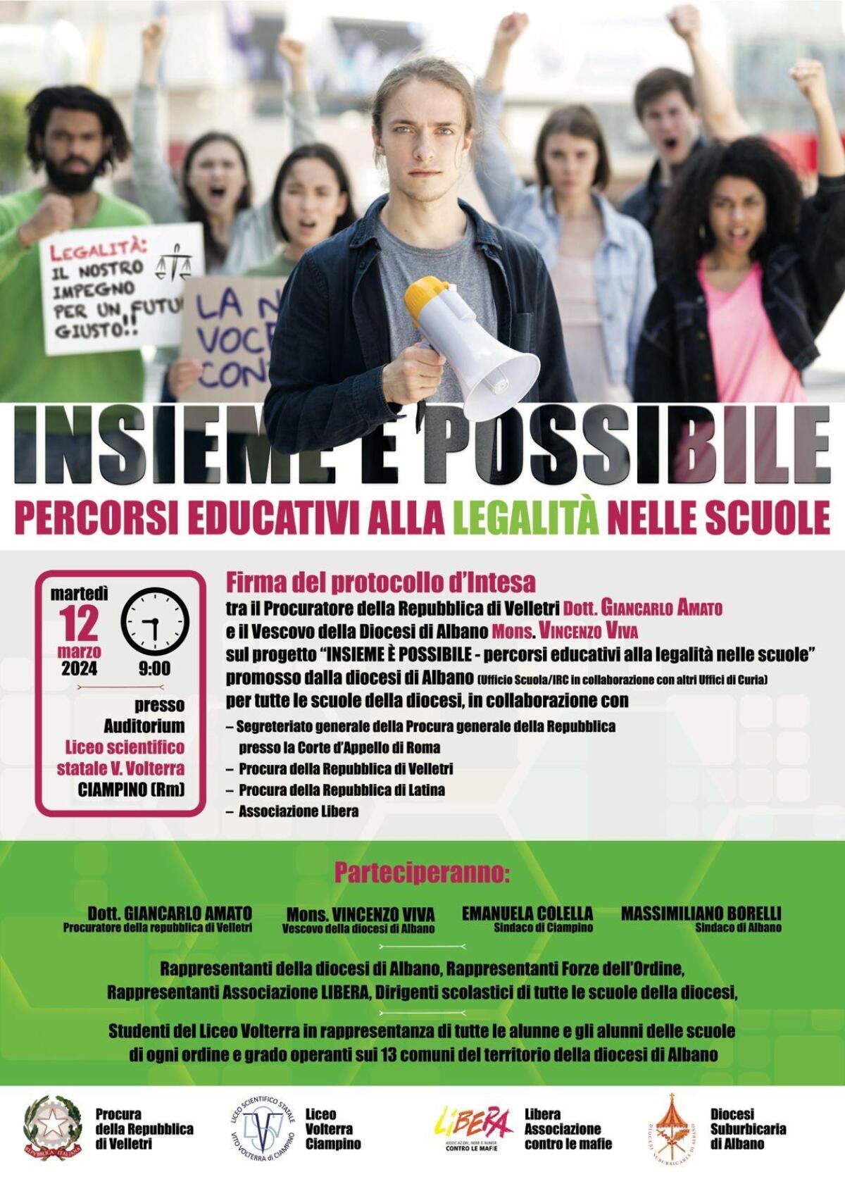 Procura di Velletri e Diocesi di Albano insieme contro la violenza di genere - 