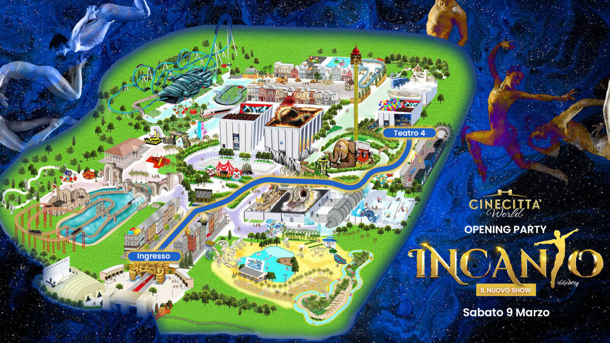 Cinecittà World riapre con 5 novità - 