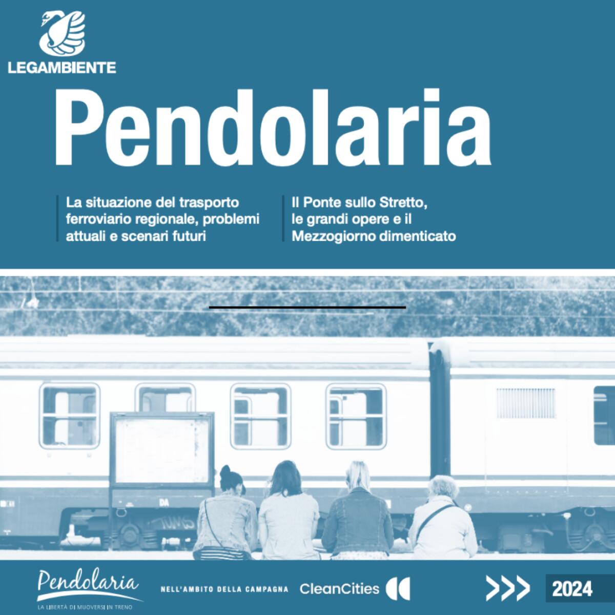 Rapporto Pendolaria 2024. Nel Lazio record per il mancato ritorno sui treni dopo la pandemia, - 40% dal 2019 al 2022 - 