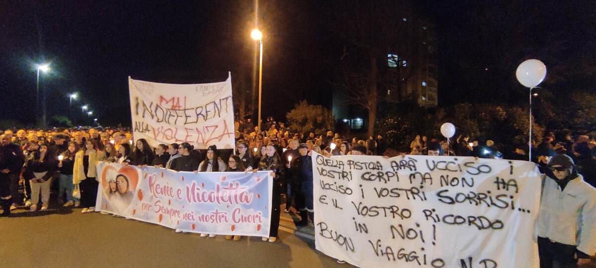 “Mai indifferenti alla violenza”. In 5mila a Cisterna alla fiaccolata in ricordo di Nicoletta e Renèe. Le FOTO - 