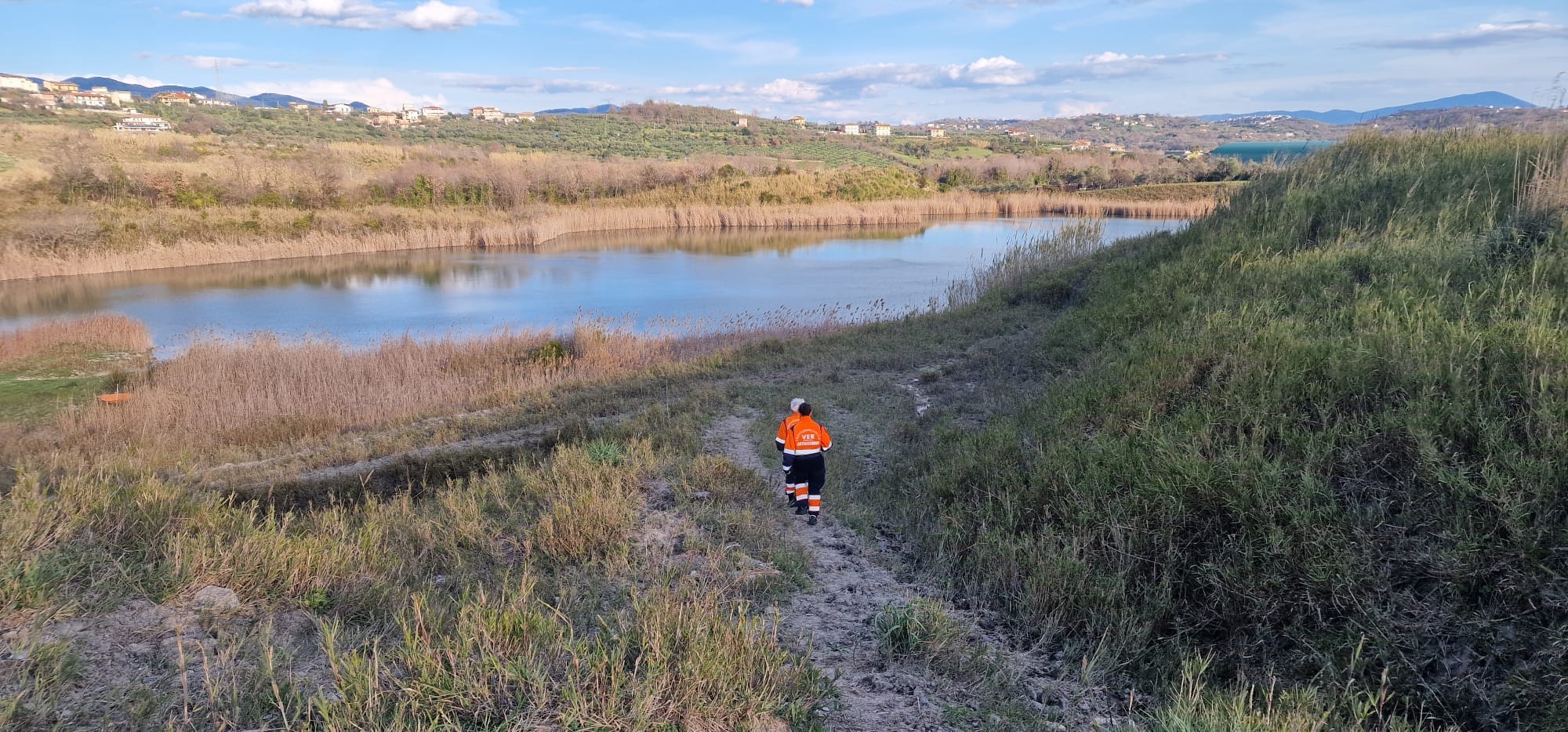 le ricerche di Gianni Filosa da parte dei volontari della Protezione Civile"Ver sud Pontino Formia"