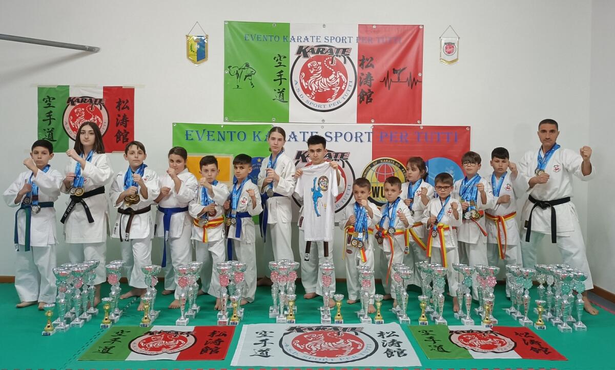 Karate, l’asd Sport per tutti di Sermoneta torna da Malta con 13 campioni mondiali su 15 - 