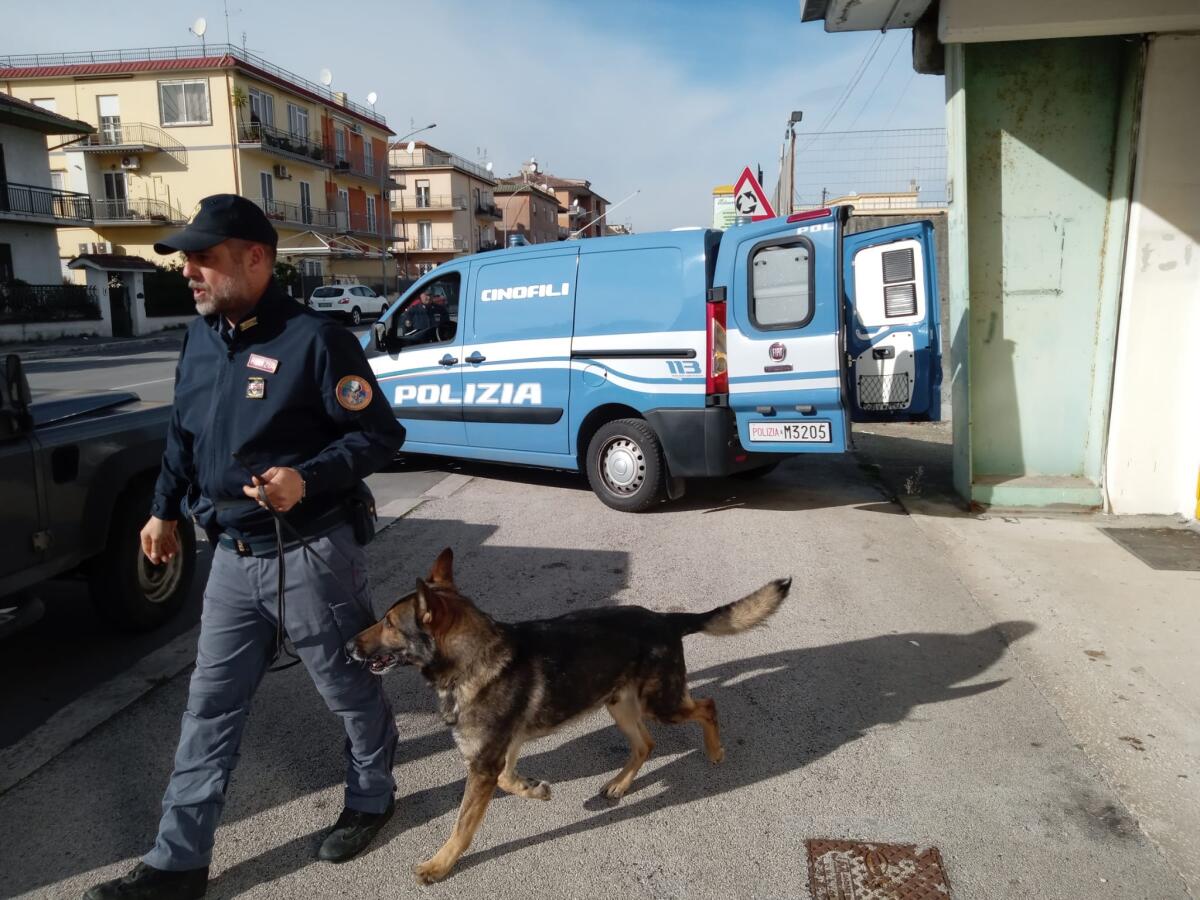 23enne di Aprilia nascondeva un arsenale di armi in casa: arrestato dalla Polizia di Cisterna. - 