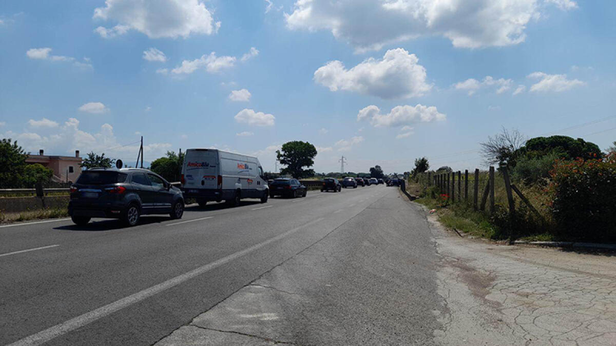 Pontina, limitazioni al traffico per lavori sul cavalcavia al km 19 - 