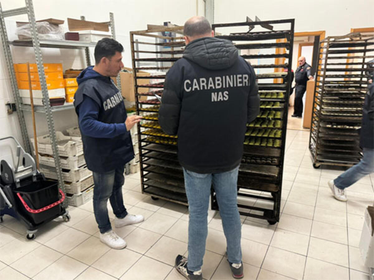 Operazione ad “Alto impatto” ad Aprilia: i Carabinieri del Nas chiudono un’industria dolciaria e sequestrano 1500 Kg di prodotti. - 