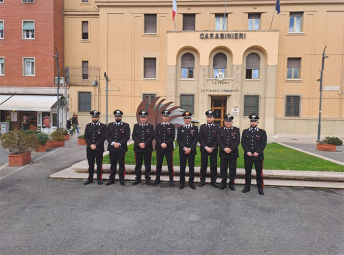 Promozione al grado superiore per alcuni militari del Comando Provinciale dei Carabinieri di Latina. Ecco i nomi. - 
