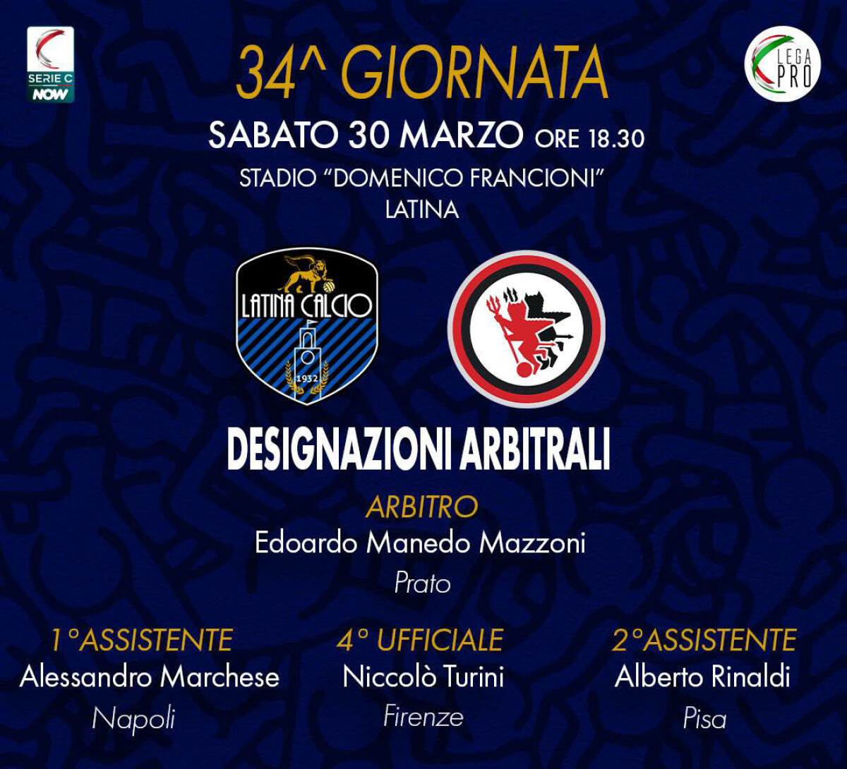 Calcio serie C - Cresce l'attesa al Francioni per il Foggia - 